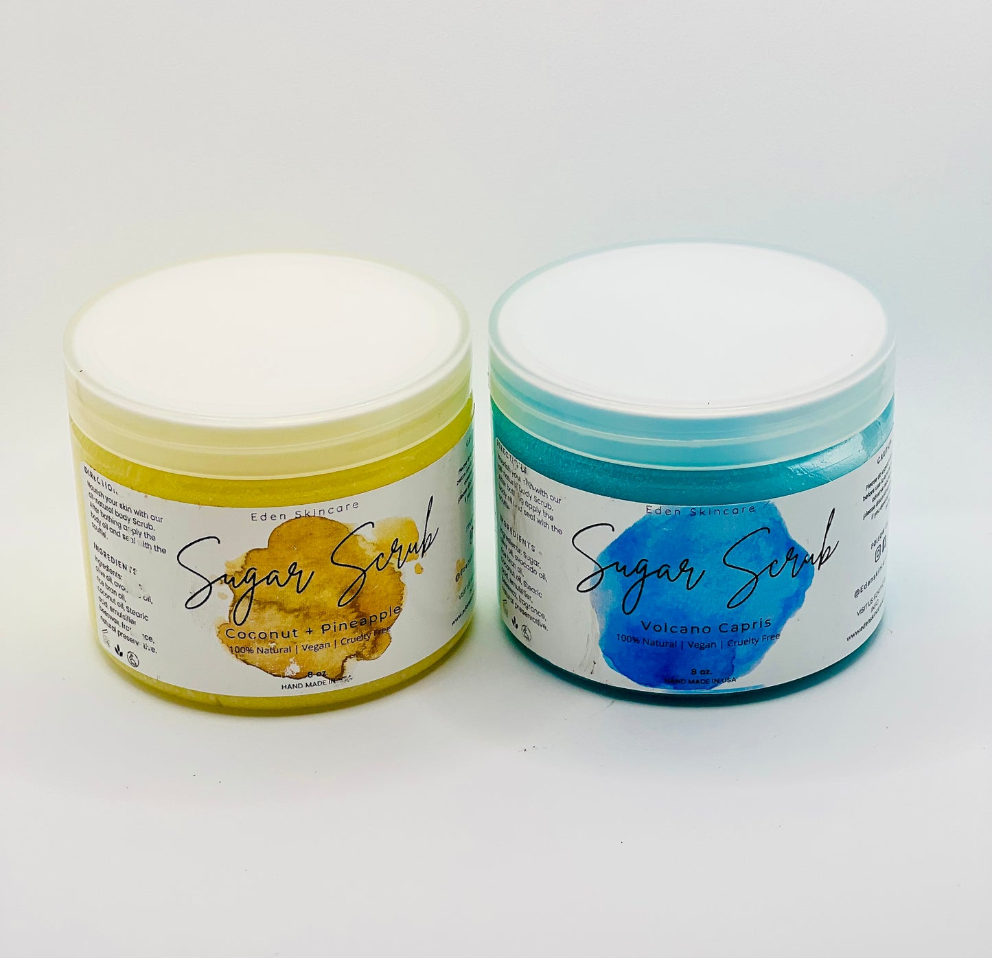 Foaming Sugar Scrubs